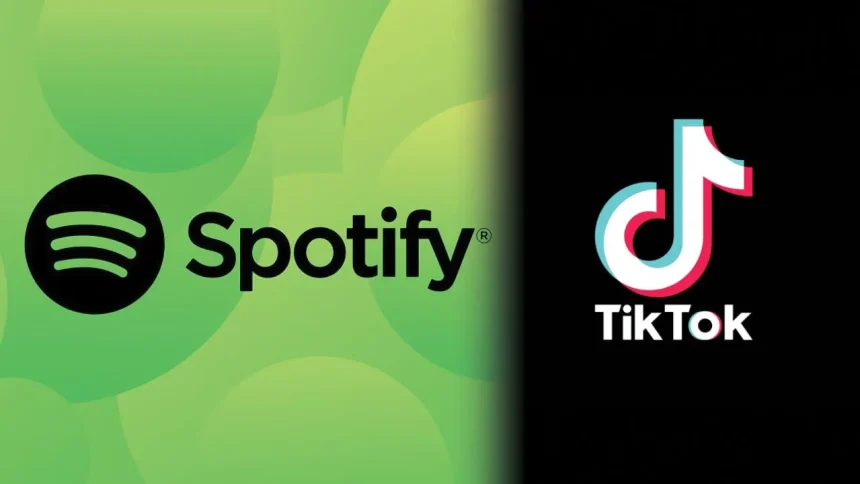 Spotify ir TikTok