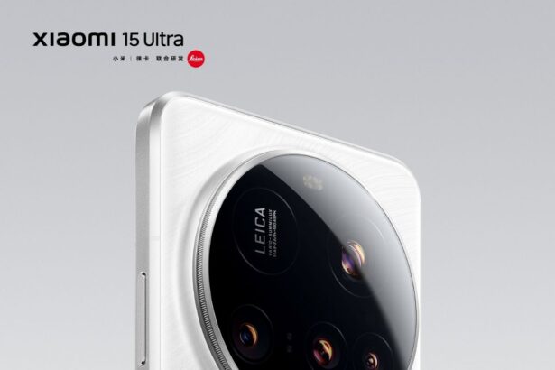 Xiaomi 15 Ultra baltos spalvos