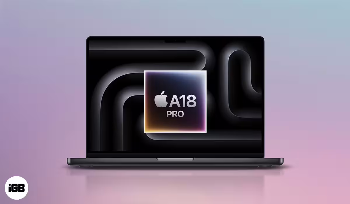 A18 Pro gali būti perkeltas į MacBook