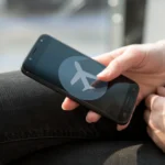 Lėktuvo rėžimas telefone
