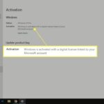 Aktyvuokite Windows 10