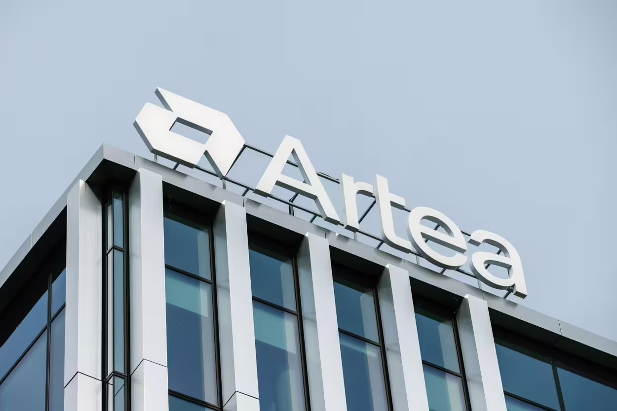 Artea banko logotipas