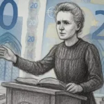 20 eurų banknoto vizualizacija / Paweł Głogowski/EuroNews.com