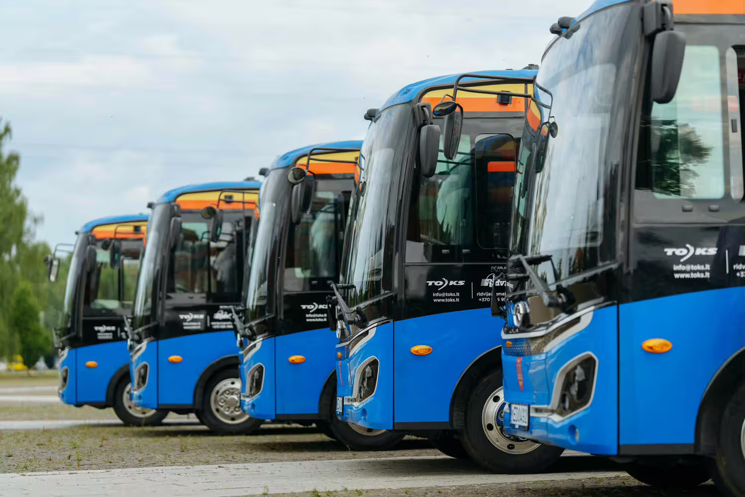 Nauji elektriniai autobusai TOKS 3