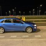 Pasienio kontrolė Lenkijoje / X.com nuotr.
