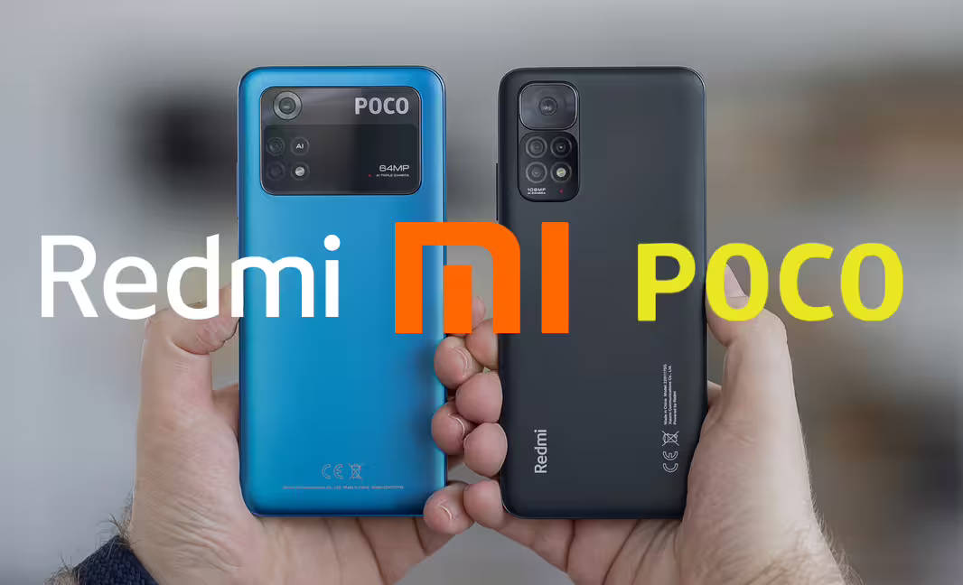 Redmi, Xiaomi ir Poco