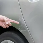 Subraižytas automobilis