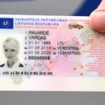 Vairuotojo pažymėjimas Lietuvoje