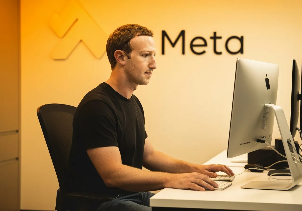 Meta AI vadovas / DI nuotrauka