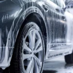 Automobilio plovimas savitarnoje