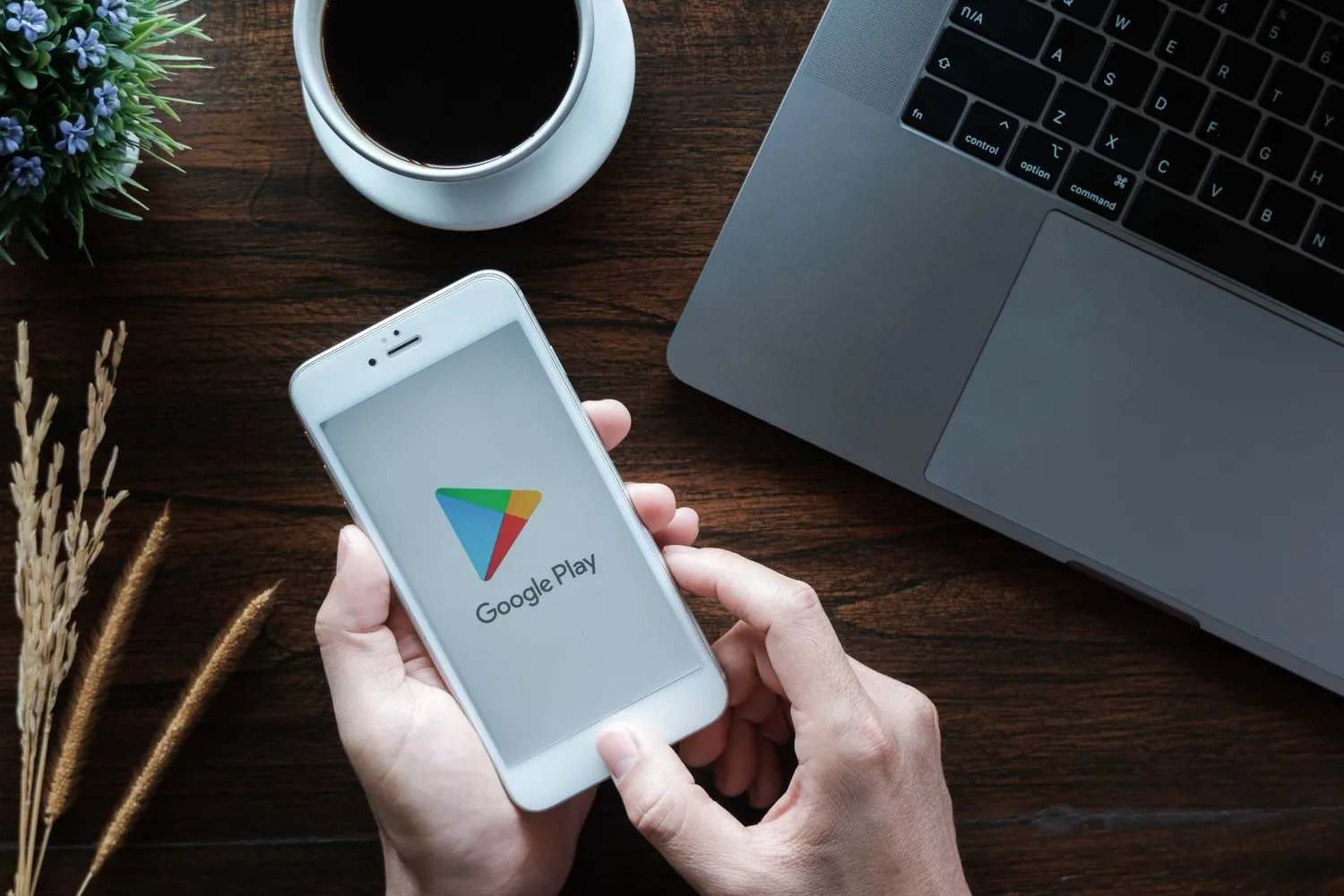 Google Play atnaujinimas / Jirapong Manustrong / Shutterstock.com
