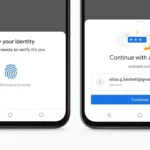 Google biometrinė apsauga