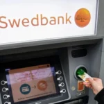 Swedbank bankomatas Lietuvoje
