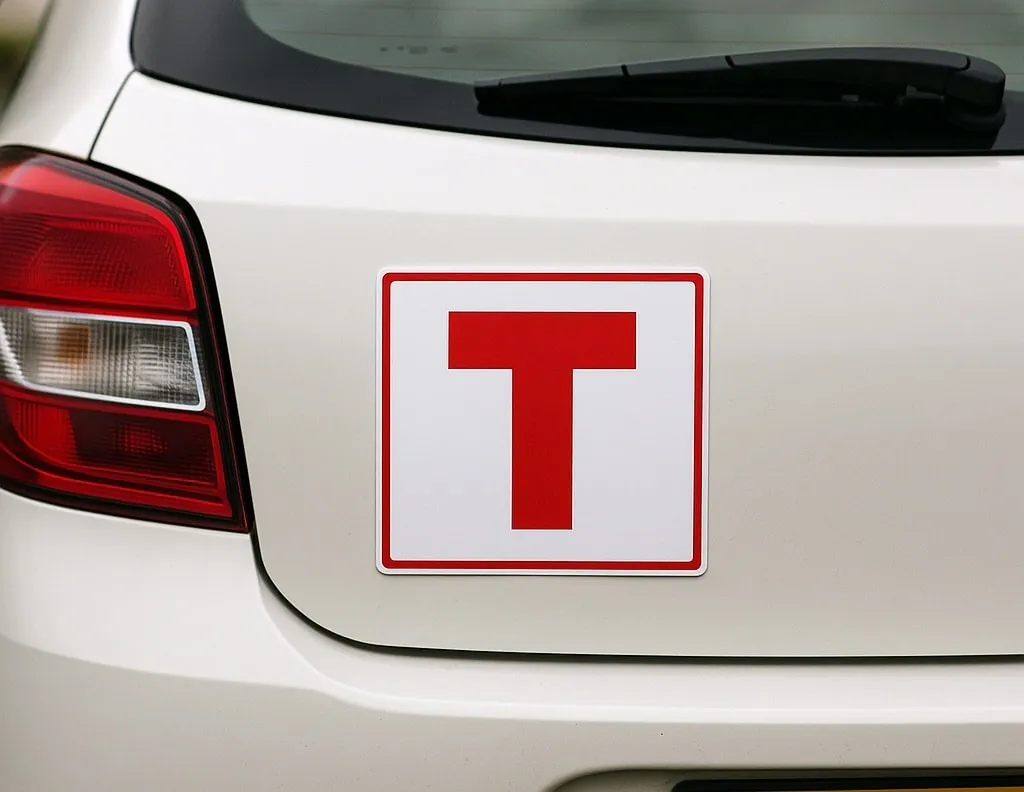 T lipdukas automobiliams