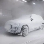 Mercedes šalčio testas