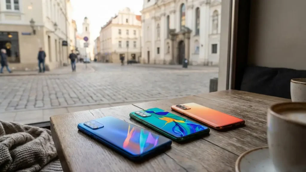 Biudžetiniai Android Telefonai / Nuotrauka: digin.lt (Brave)