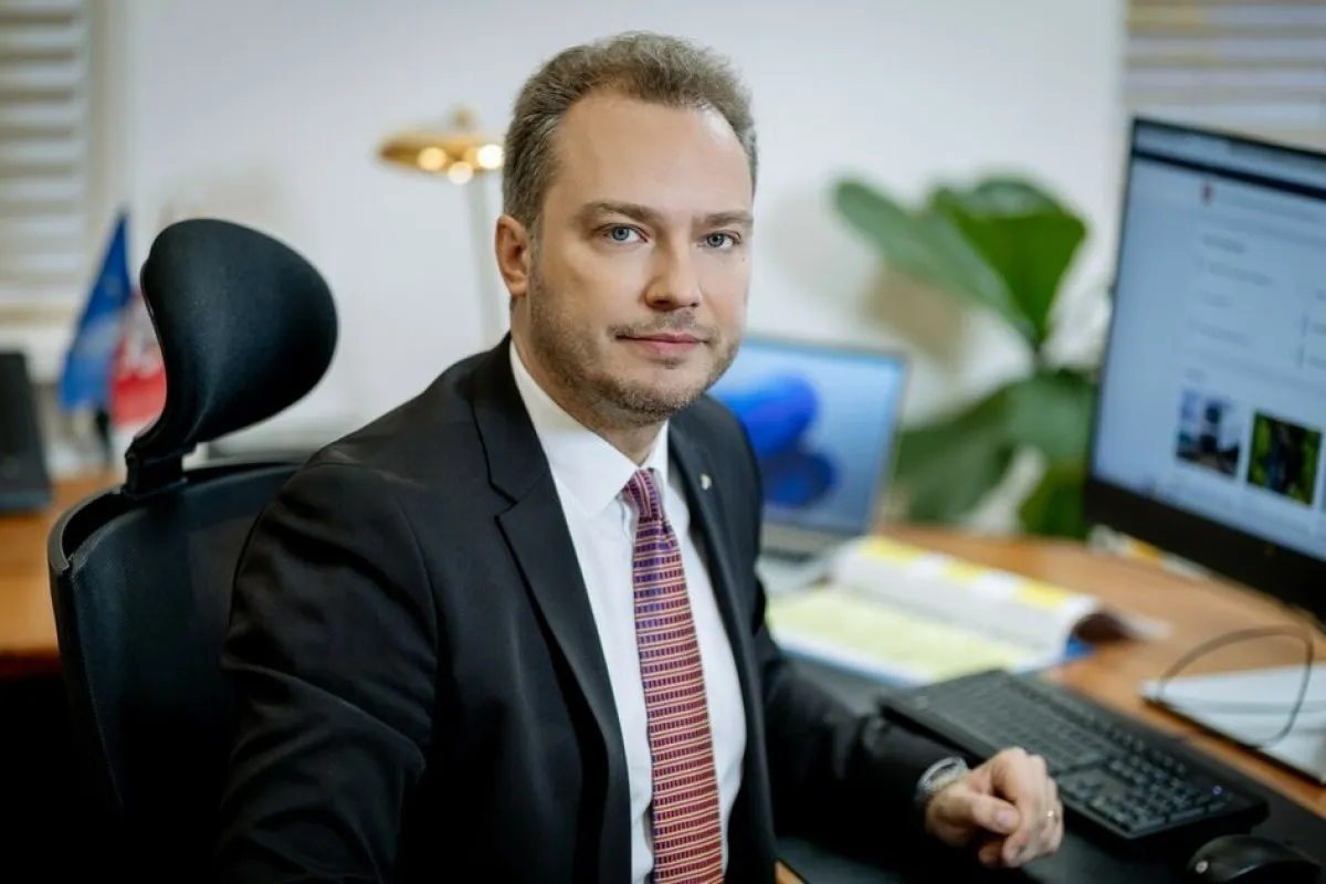 Susisiekimo Ministras Telkia Pavaldžių / Nuotrauka: sc.bns.lt