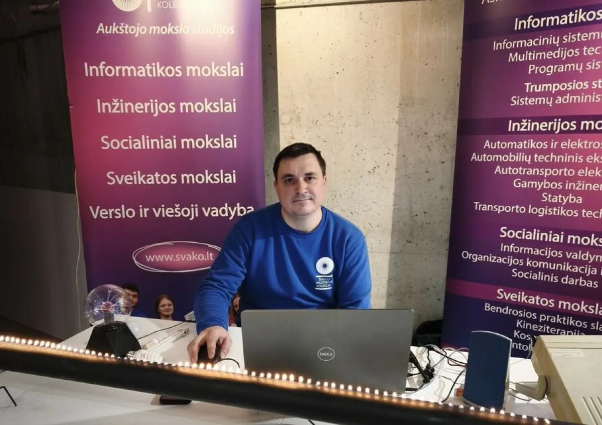 Šiaulių Kolegijos Dėstytojas Derina / Nuotrauka: sc.bns.lt