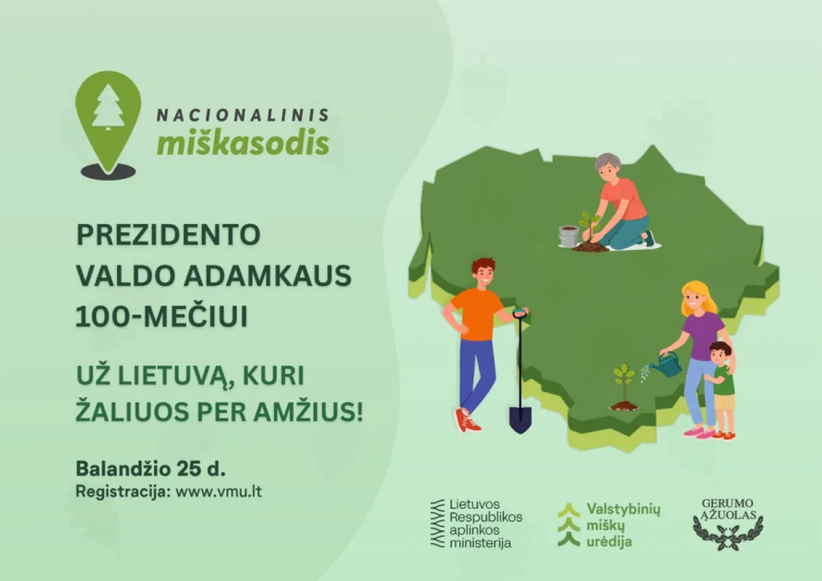 Lietuvoje Kviečia Sodinti Ąžuolus / Nuotrauka: sc.bns.lt