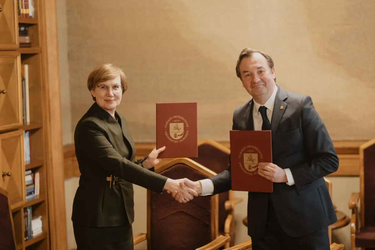 Vilniaus Universitetas Lnobt Pasirašė / Nuotrauka: sc.bns.lt