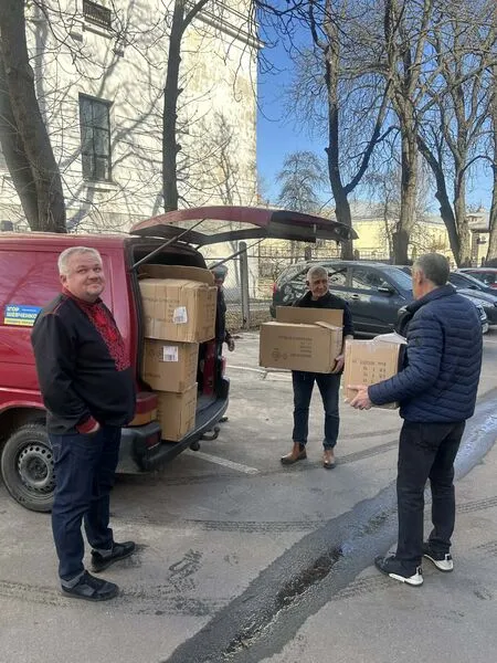 Vdu Suteikė Paramą Ukrainos / Nuotrauka: sc.bns.lt