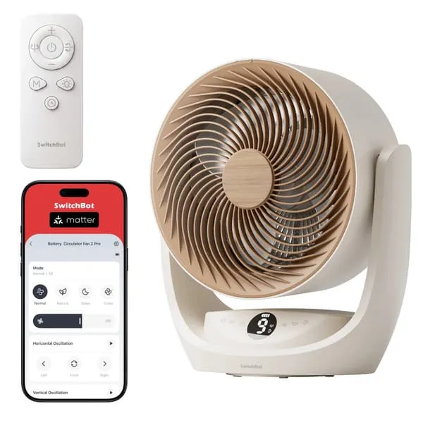 SwitchBot Battery Circulator Fan 2 Pro large