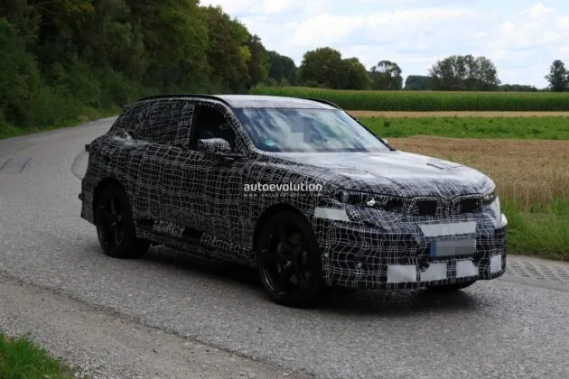 bmws x5 m electric hits the open road quad motor setup rumored 7 630x420 1