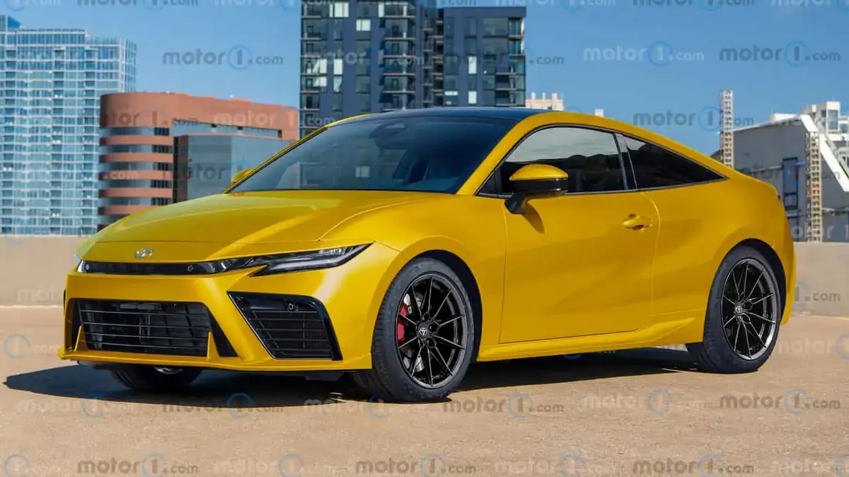 new toyota celica rendering by motor1