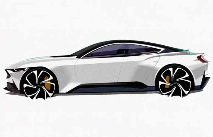 2024 ford mustang sedan sketch 2386 2