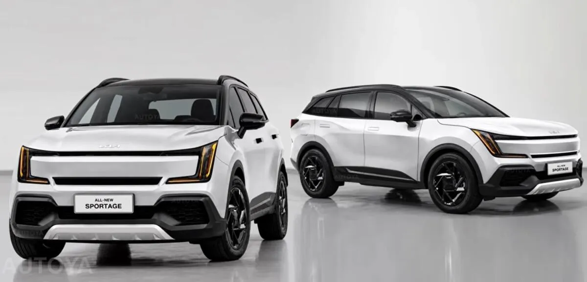 2028 kia sportage compact cuv gets rendered way ahead of time in many colors both inside outside 6 1
