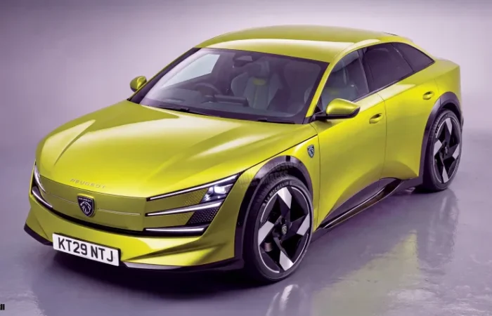 Peugeot 308 Fastback render front 3 4 Avarvarii nwcfmk