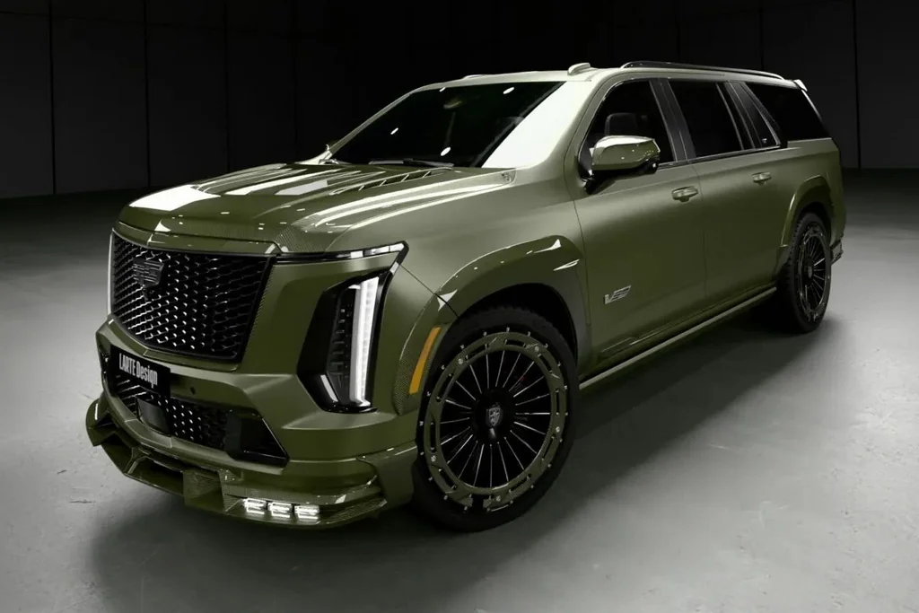 cadillac escalade larte green carbon 3 2462 2