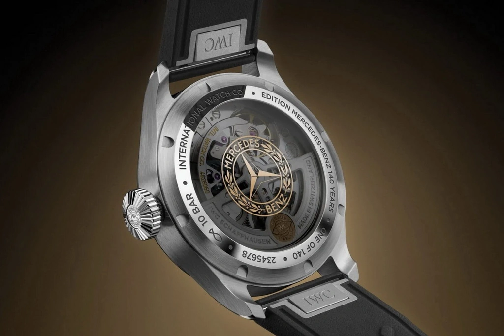 iwc big pilots watch perpetual calendar proset 140 years mercedesbenz 3 2465 2
