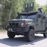 natshvardiia otrymala broneavtomobili tisa dlia khimichnoi ta radiatsiinoi rozvidky 1 2403 1