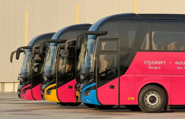 pershymy avtobusamy ievro 5 u tailandi staly mashyny na shasi man 1 2301 1