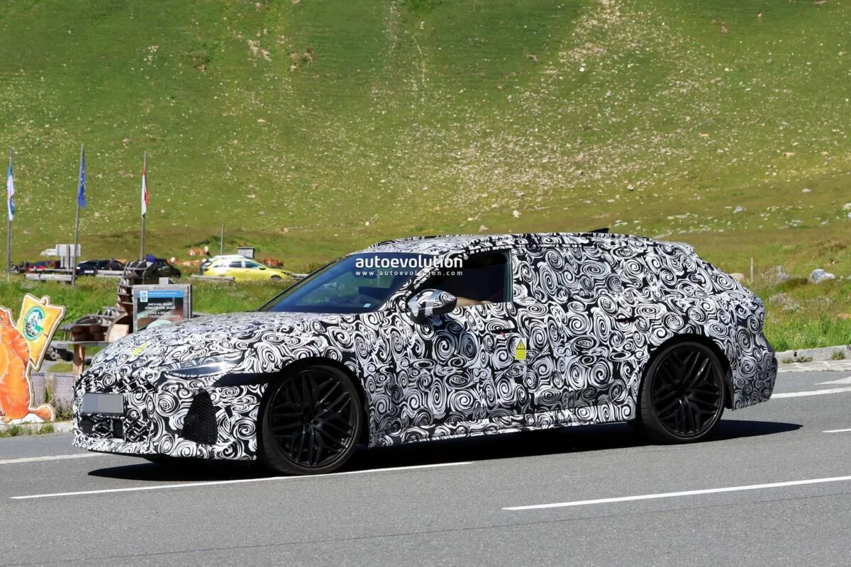 spy photos the 2027 audi rs 6 avant clearly enjoys the scenic mountain range routes of the alps 6