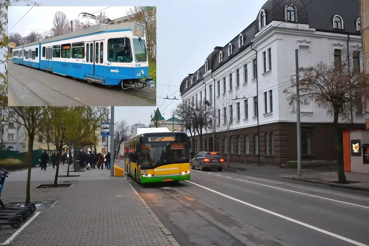 u vinnytsi zapustyly polski avtobusy na gazi ta modernizovanyj tramvaj zi shvejtsariyi