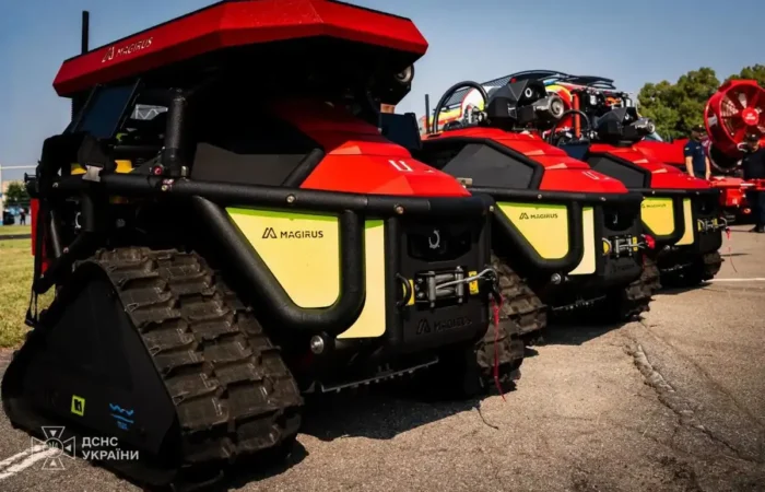 ukrainski riatuvalnyky otrymaly vid nimetskykh partneriv 20 odynyts avtomobilnoi ta robotyzovanoi tekhniky 1 2414 1