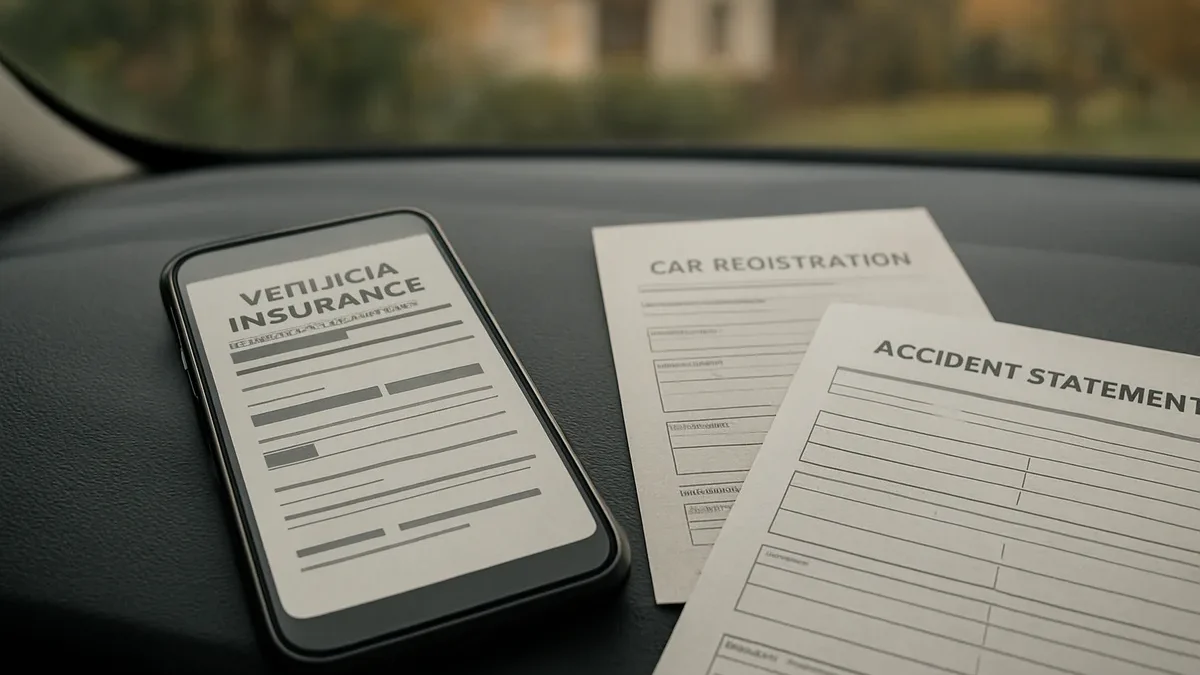 3 automobilio dokumentus telefone susitvarkiau prieš ilgesnes keliones: draudimo galiojimą randu per minutę