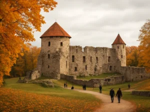 Cėsių pilyje praleidau 2,5 valandos: už 10 € bilietą apžiūrėjau ne vien viduramžių bokštą
