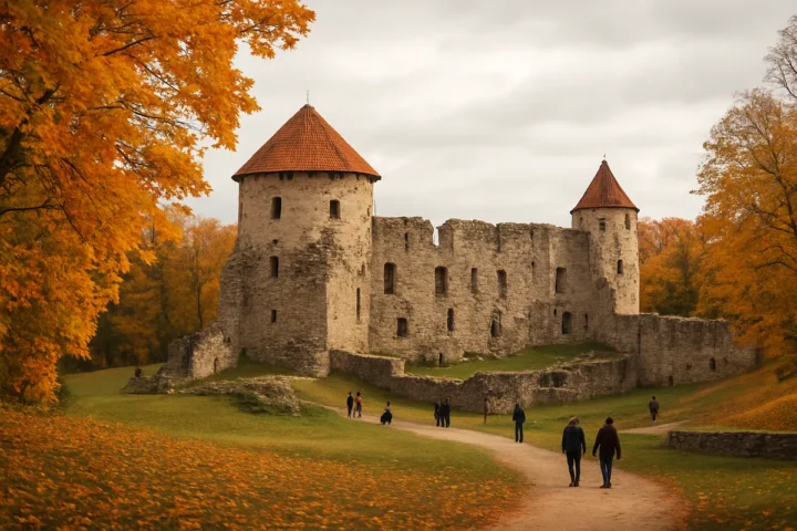 Cėsių pilyje praleidau 2,5 valandos: už 10 € bilietą apžiūrėjau ne vien viduramžių bokštą