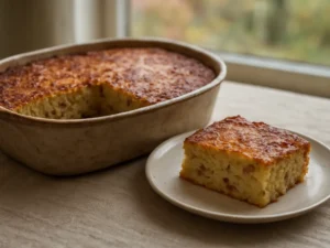 Iš 1 kg šviežių bulvių kepu kugelį su šonine: už maždaug 4,50 € vidus iškepa, o viršus apskrunda