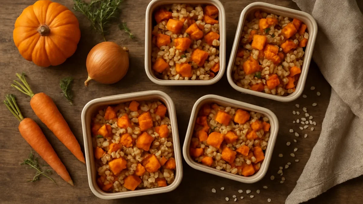 Iš 800 g moliūgo paruošiu 4 pietus į darbą: porcija kainuoja 0,66 €, valgykloje – 5,90 €