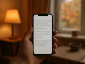 Kai vakare skaitau telefone, kas 20 minučių žvilgsnį nukreipiu į tolį: akys mažiau pavargsta