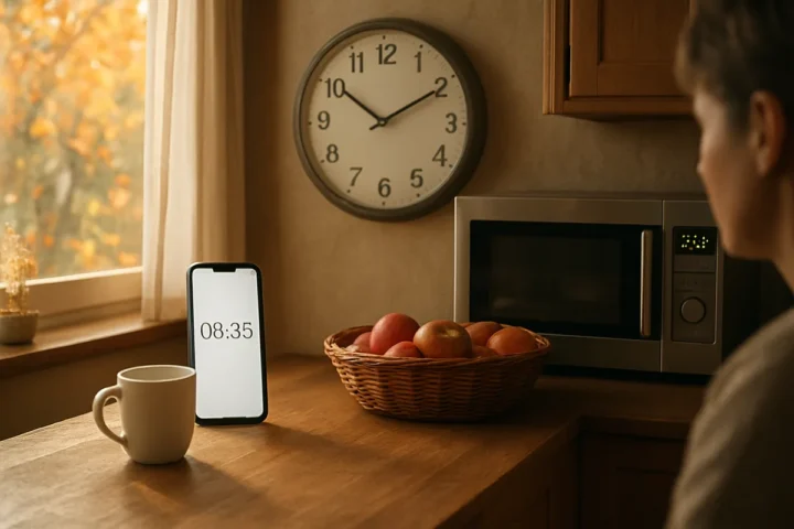 Spalio 25-osios naktį 4 laikrodžius palieku ramybėje: telefone laikas pasikeičia pats, sieniniame – ne