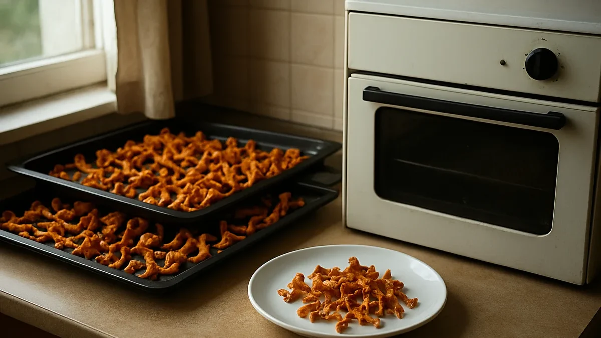 Turguje pirktas 1 kg voveraičių džiovinu orkaitėje: po 8 valandų tikrinu, ar jos trapios ir kvapnios