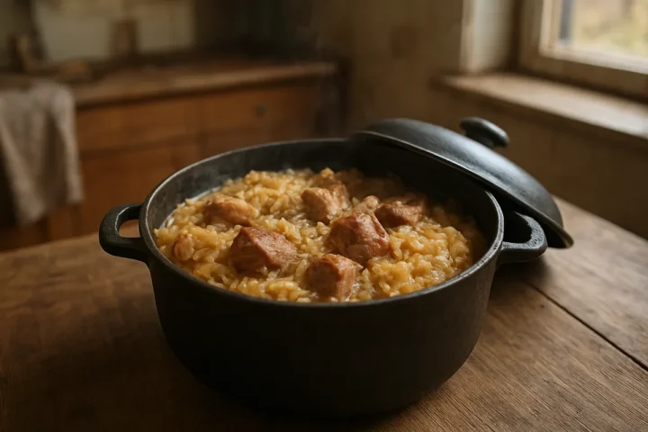 Vėlinių savaitgaliui už 8 € troškinu 800 g kiaulienos mentės su kopūstais: tikrinu, ar per 2 val. mėsa minkšta